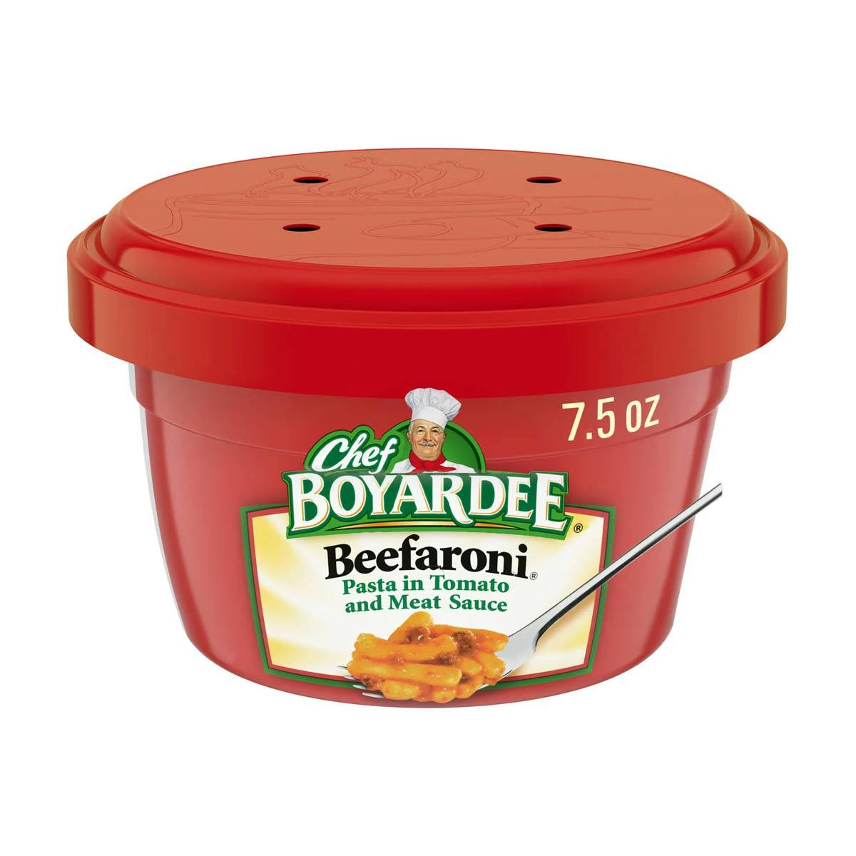 5 Chef Boyardee Cups