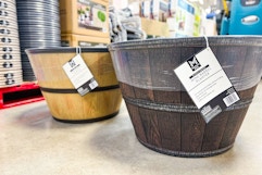 Member's Mark 22-Inch Wine Barrel Planter, $14.94 at Sam's Club  card image