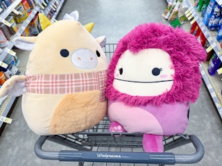 holiday squishmallows in walgreens cart