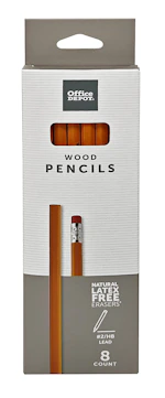 Office Depot Wood Pencils 8-Pack