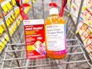 cvs health supplements in a shopping cart