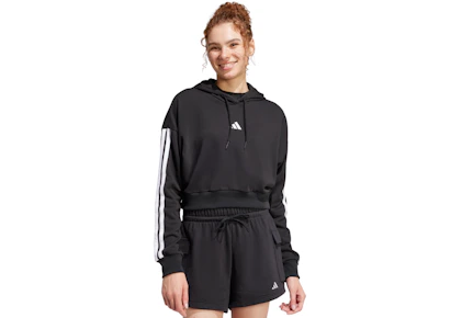 Adidas Women's 3-Stripes Hoodie