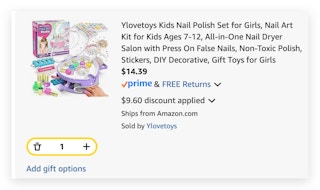 Ylovetoys Kids Nail Polish Set for Girls