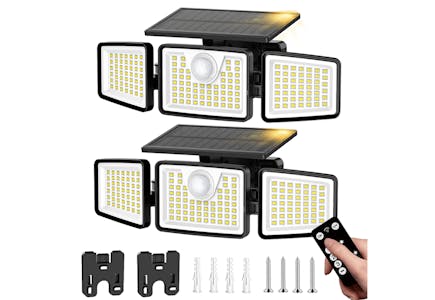 Outdoor Solar Light Set