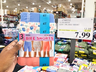 costco 32 degrees kids 3 pack bike short