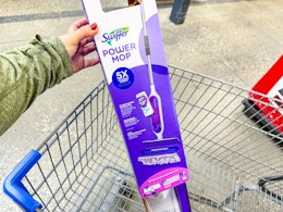 Pay $19.94 for a Swiffer Power Mop With a Walmart Cash Offer card image