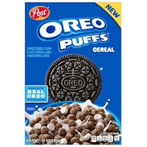 2 Post Oreo Puff Cereals