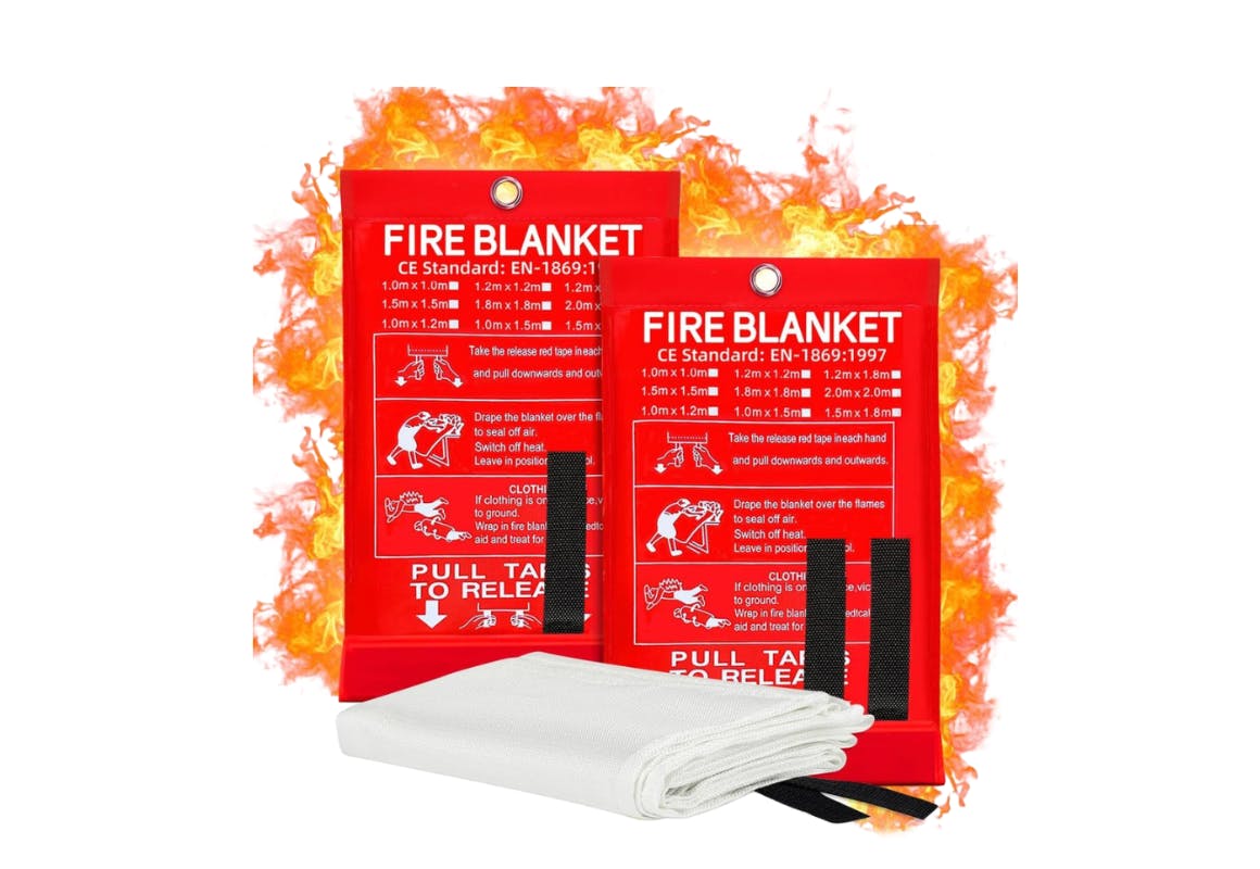 Emergency Fire Blanket 2-Pack