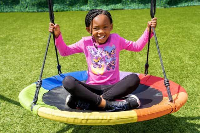 40-Inch Saucer Swing, Only $38 at Walmart (Reg. $60) card image