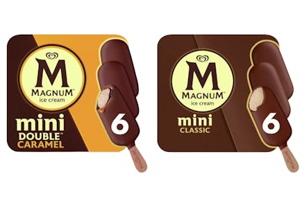 2 Magnum Frozen Dessert Products