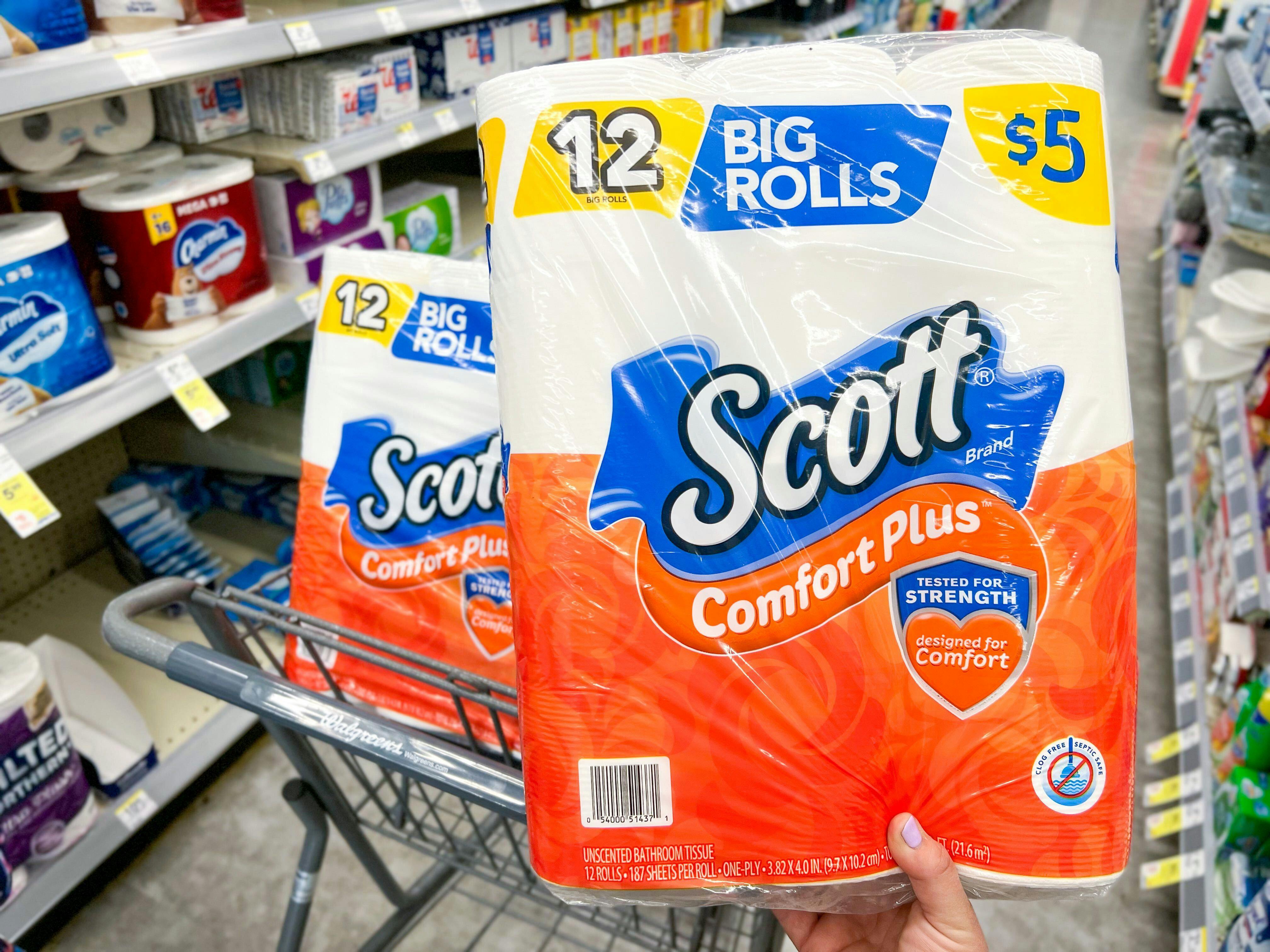 Grab a 12-Pack of Scott Toilet Paper for as Little as $2.48 at ...