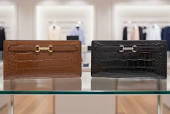 Michael Kors Carson Crocodile Wallet