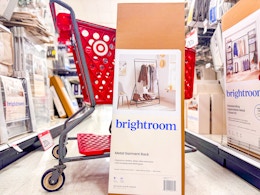 Get This Brightroom Metal Garment Rack for $30.40 at Target card image