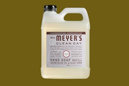 Mrs. Meyer's 33-Ounce Hand Soap Refill, as Low as $5.86 on Amazon card image