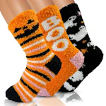 Halloween Fuzzy Socks