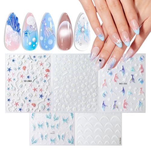 French Tip Nail Stickers