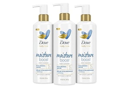 Dove Body Cleanser 3-Pack