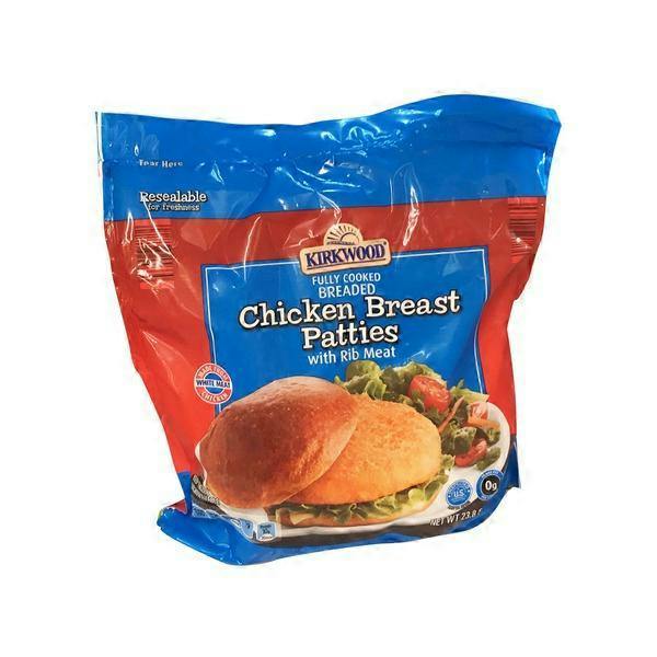 Breaded Chicken Breast Patties