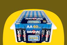 amazon rayovac 60 count aa