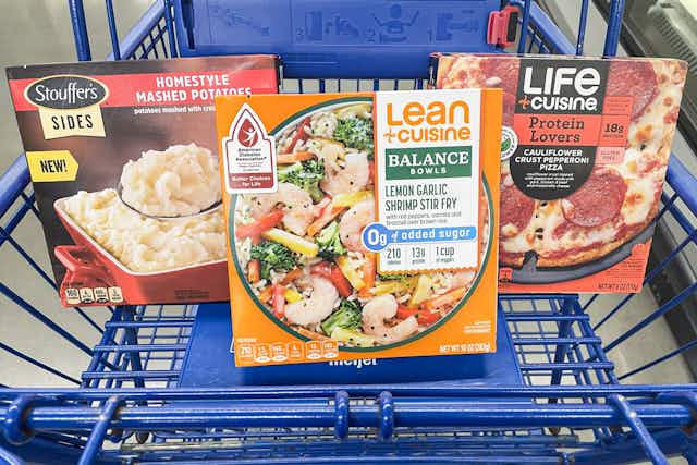 Stouffer's, Lean Cuisine, and Life Cuisine Frozen Meals, $0.46 at Meijer card image