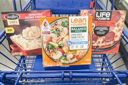meijer stouffer's lean cuisine life cuisine frozen foods cart image