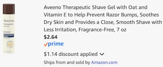 amazon-aveeno-shave-gel-cart