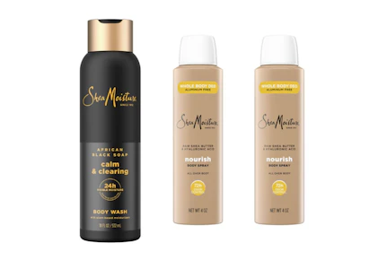 3 SheaMoisture Products