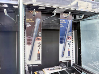 l'oreal eyeliners on walgreens shelf
