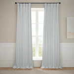 Faux Linen Curtains