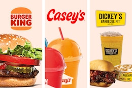 Friday Food Deals: Freebies at Burger King, Casey's,  Dickey's BBQ and More card image