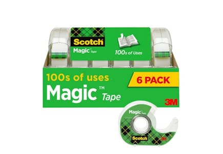 2 Scotch Magic Tape Packs