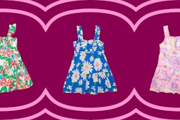 Kids' Cotton Tiered Dresses, Under $8 at Walmart card image