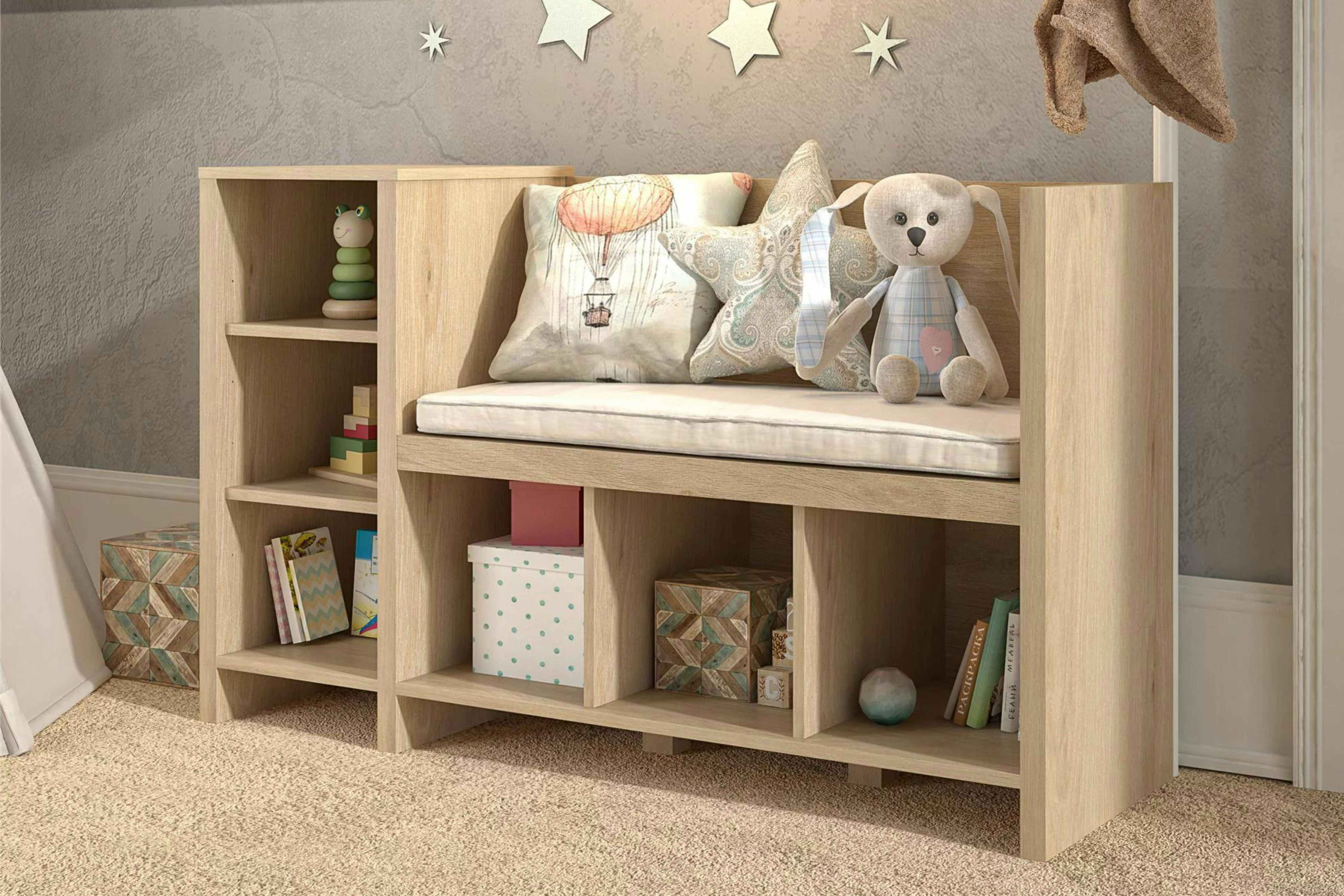 Save 48% on a Kids' Storage Bench With Coat Rack — Just $98 at Walmart