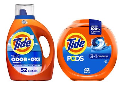 2 Tide Laundry Detergents (94 Loads)