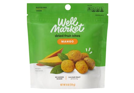 Well Market Dried Fruit Bites