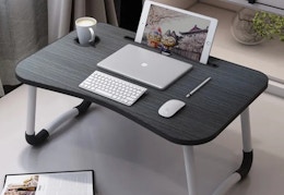 Bestselling Foldable Lap Desk, Only $18 at Walmart card image