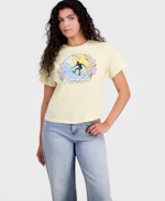 Juniors' Surf Graphic T-Shirt