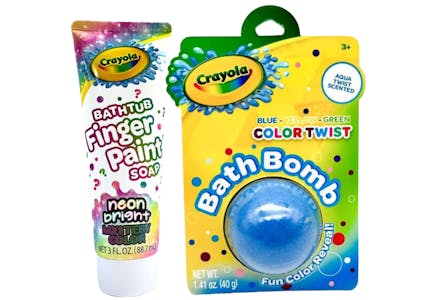 2 Crayola Bath Products