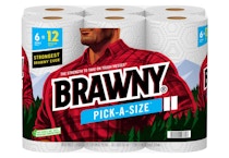 2 Brawny Paper Towels