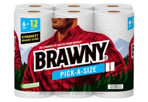 2 Brawny Paper Towels