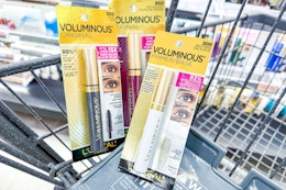 L'Oreal Paris Voluminous Mascara, Just $4 Each at Walgreens card image