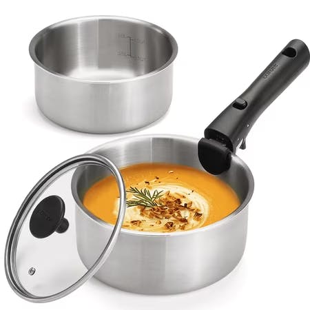 Carote Stainless Steel Saucepan Set