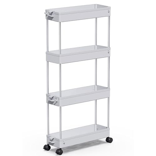 Slim Rolling Storage Cart