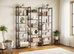 walmart triple bookshelf