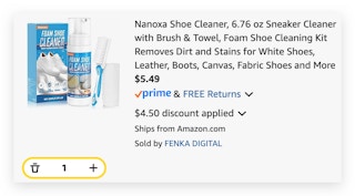 Nanoxa Shoe Cleaner