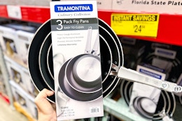 Tramontina Frying Pan 3-Pack, Just $24.98 at Sam's Club (Reg. $29.98) card image