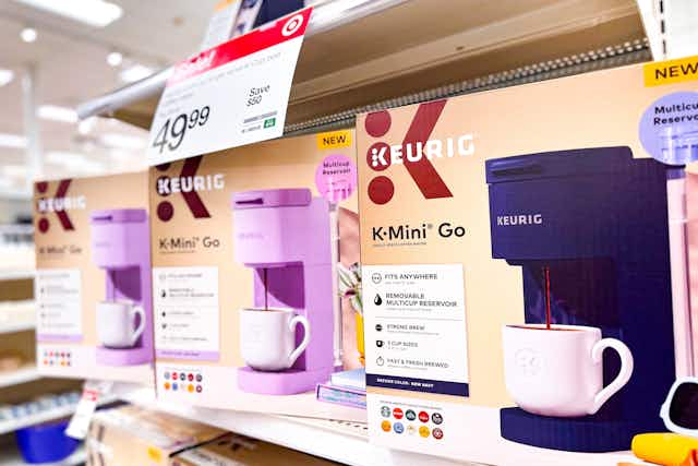 Keurig Coffee Maker With Strong Brew Button, Only $47.49 at Target card image
