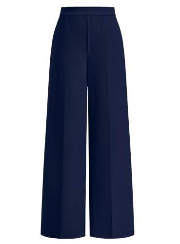 BTFBM Women's Wide Leg Dress Pants