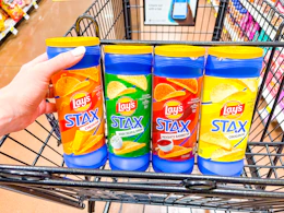 lays stax chips in shopping cart