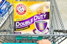 arm & hammer cat litter in shopping cart
